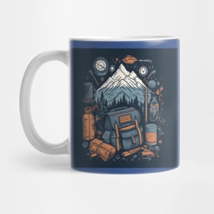 Backpacking Hiking Wanderlust Mug